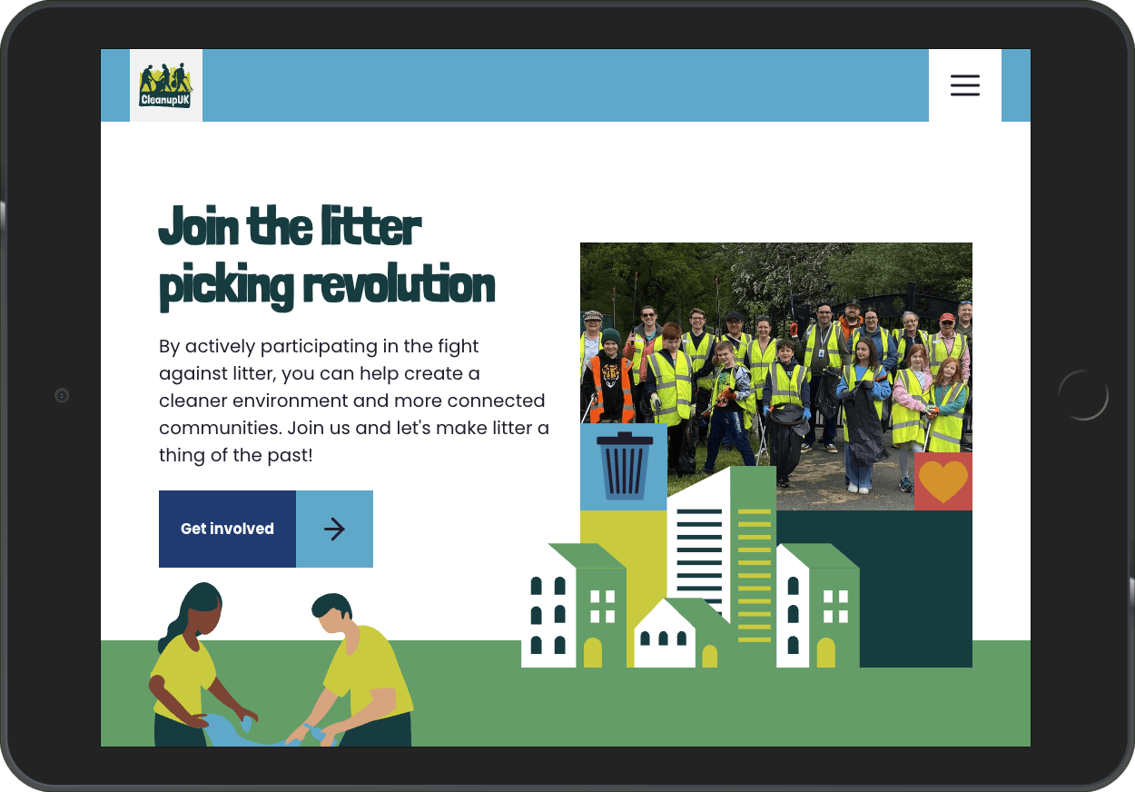 Cleanup UK website
