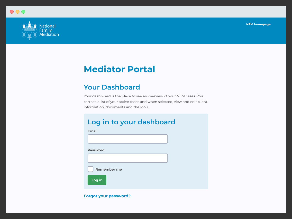 Medaitor login